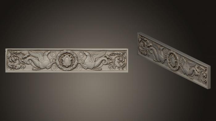 High reliefs and bas-reliefs, historical and religious (GRLFH_0418) 3D model for CNC machine